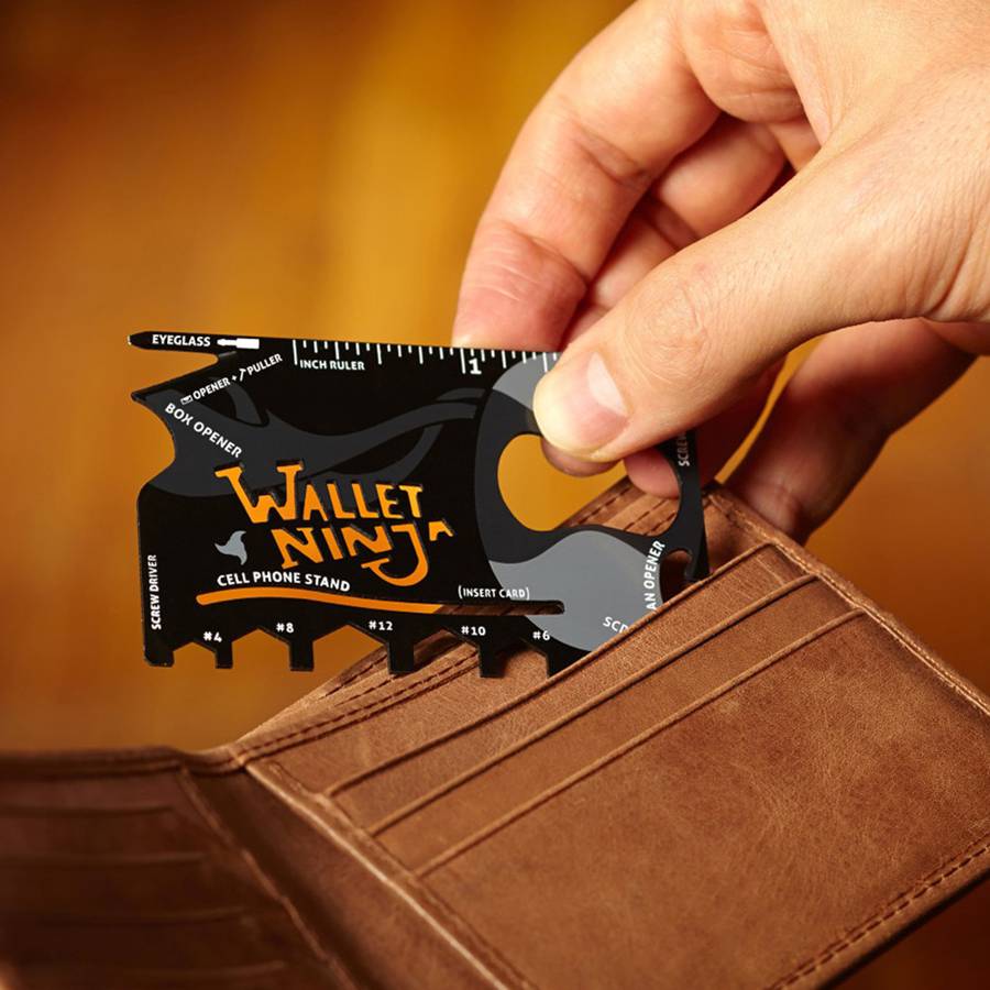 Ninja Wallet praktyczny prezent dla niego