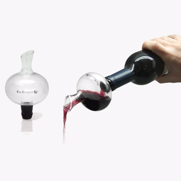 Vinbouquet – Szklany Aerator Z Nalewakiem prezent dla niej