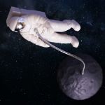 Lampka Astronauta – Duża prezent dla chłopaka