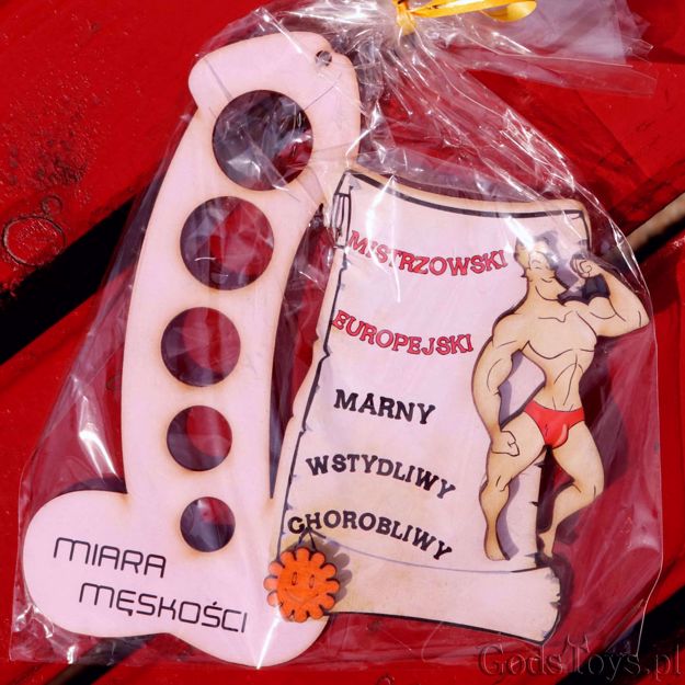 Tester Męskości śmieszny prezent na kawalerski 