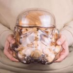 Pojemnik na Ciastka Stormtrooper z Drewnianą Zatyczką prezent dla fana starwars