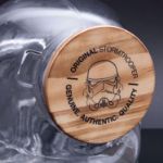Pojemnik na Ciastka Stormtrooper z Drewnianą Zatyczką prezent dla szefa 