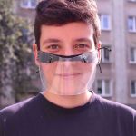 Mini Przyłbica Ochronna przyłbice nie parują okulary