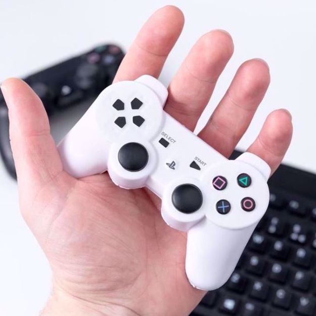 Playstation - Antystresowy Kontroler Biały antystresowy pad 