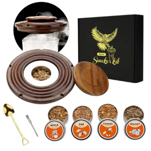 Whisky Smoker Kit - Zestaw do Aromatyzowania whisky prezent dla faceta