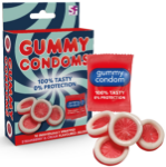 Gummy Condoms - Żelki Kondomy na 18