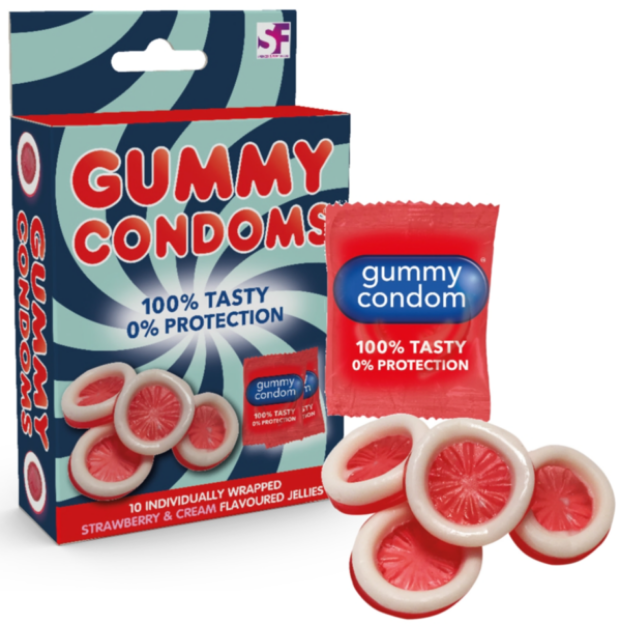 Gummy Condoms - Żelki Kondomy na 18