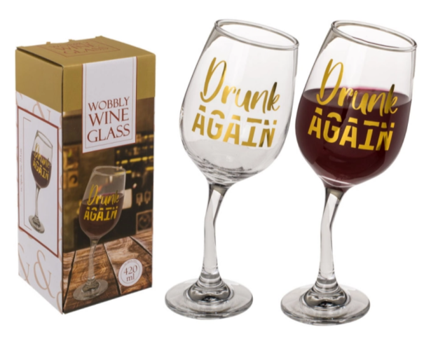 Kieliszek do Wina Drunk Again dla pań