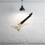 Drewniany Łapacz Kapsli Gitara