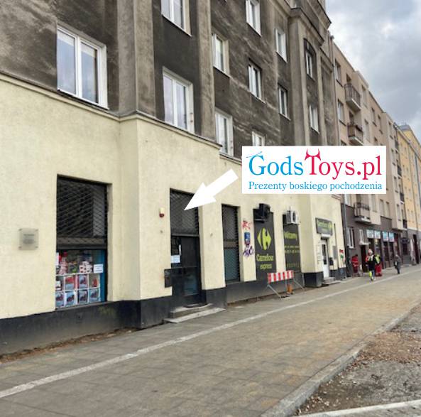 Wejście do GodsToys.pl na Górczewskiej 23. Styczen 2020 (czekamy na remont)