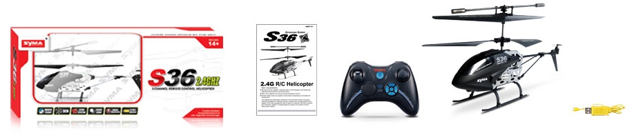 Helikopter RC Syma S36 prezenty dla niego