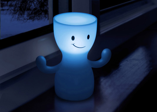 Lampka Nocna GloBoy Solarny Duszek Prezent dla dzieci