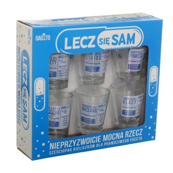 Prezenty Warszawa Alkoapteczka lecz się sam mężczyzna