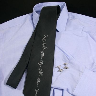 Krawat z instrukcja wiązania prezenty dla mężczyzny warszawa