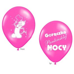 Picture of Balony Gorączka Panieńskie Nocy - Różowe