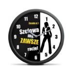 Zegar szefowej wersja polska prezent dla niej