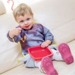 Baby szeryf śliniak z rękawami prezent dla chłopca warszawa