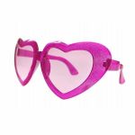 Okulary Duże Serca Różowe okulary imprezowe warszawa