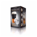 Black&Tan – Szklanka Nonic z Nakładką prezent dla niego