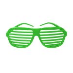 Okulary żaluzje zielone gadżety imprezowe warszawa