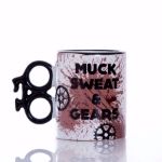 Kubek rowerzysty muck sweat & gears prezent dla niego