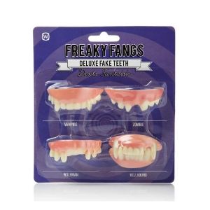 Sztuczne szczęki wampira gadżety imprezowe