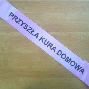 Szarfa przyszła kura domowa sklep w warszawie