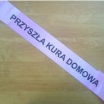 Szarfa przyszła kura domowa sklep w warszawie