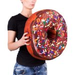 Poduszka gigantyczny Donut prezent dla niej 