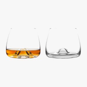 FIne crystal szklanki do whiskey 2 szt prezent dla ojca 