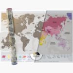 mapa zdrapka premium prezent dla niego 