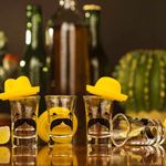 mexican sombrero zestaw do tequili prezent dla niego 