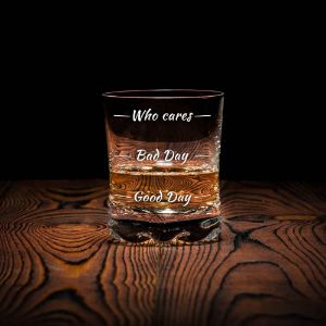 Szklanka do Whisky - Who Cares prezent dla chłopaka warszawa