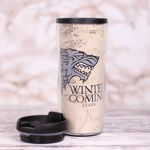 Gra o Tron – Kubek Podróżny – Winter is Coming prezent dla chłopaka 