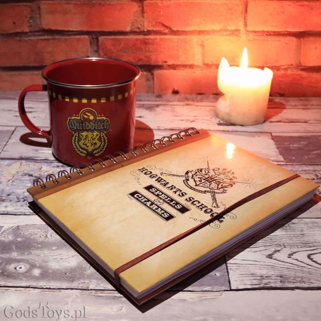 Harry Potter – Notes Hogwartu na Czary i Uroki prezent dla niej 