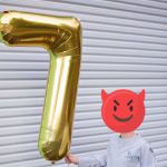 Balony Foliowe Cyfry balony z helem na urodziny warszawa