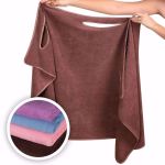 Ręczniko-Szlafrok - Fuksja prezent dla kobiety na urodziny