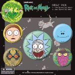 Przypinki Rick & Morty prezent dla dziewczyny