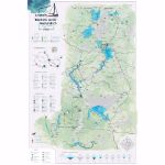 Mapa Zdrapka – Szlakiem Wielkich Jezior Mazurskich prezent dla mamy