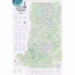 Mapa Zdrapka – Szlakiem Wielkich Jezior Mazurskich prezent dla babci