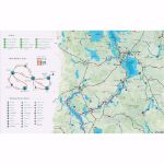 Mapa Zdrapka – Szlakiem Wielkich Jezior Mazurskich prezent na święta dla siostry