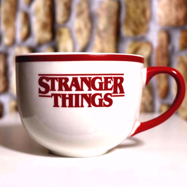 Duża Filiżanka Stranger Things prezent dla siostry netflix