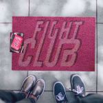 Wycieraczka – Fight Club prezent dla chłopaka nietypowe wycieraczki