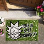Wycieraczka Rick and Morty – Get Schwifty gadżety serialowe Rick& Morty