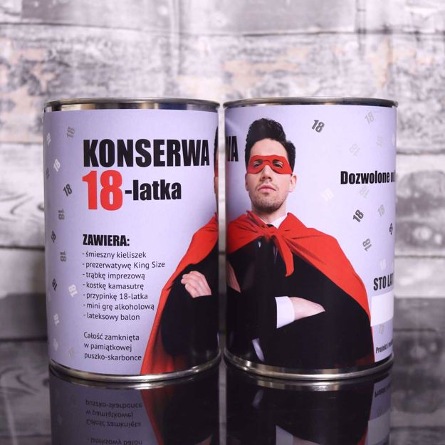 Konserwa 18 latka prezent na urodziny warszawa