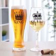  Zestaw dla Pary Queen & King– Kufel + Kieliszek prezent na walentynki