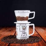 CoffeMachine - Dripper i Kubek do Kawy  kawa bez ekspresu