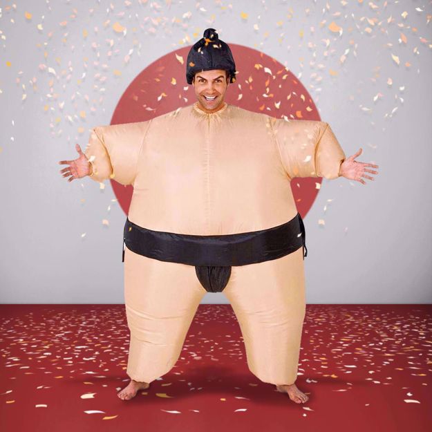 kostium zawodnika sumo śmieszne przebrania na halloween