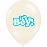Balony It’s a Boy 6 szt jak urządzić gender reveal party 