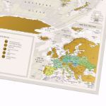 Mapa Zdrapka – Travel - Geography World prezent dla siostry